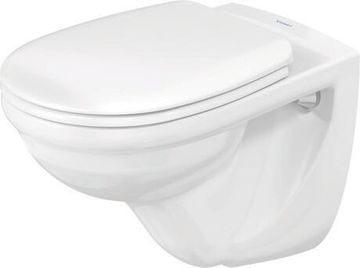 D-Code Wall-mounted toilet Basic by Duravit - view 2