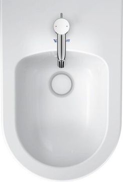 White Tulip Wall-mounted bidet by Duravit - view 7