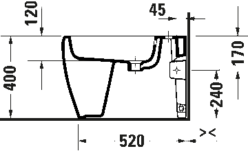 Qatego Floorstanding bidet by Duravit - view 7