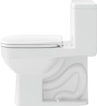 D-Code One-piece toilet by Duravit - view 4