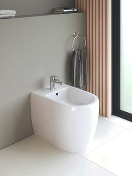 Qatego Floorstanding bidet by Duravit - view 4
