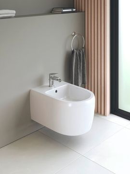 Qatego Wall-mounted bidet by Duravit - view 3