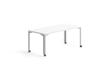 ENNA - Sectional melamine and plate writing desk by DVO