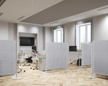 QUIET - Acoustic office divider by ECOcero