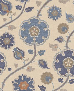 AMBER 350610 - Blue wallpaper by Eijffinger