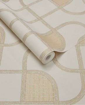 CALM CRAFTED 363260 - White wallpaper by Eijffinger
