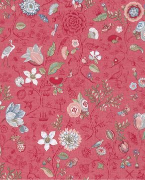 PIP STUDIO 4 375004 - Red wallpaper by Eijffinger