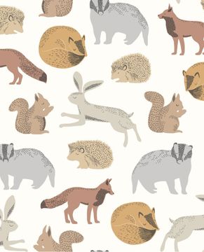 MINI ME 399050 - Brown wallpaper by Eijffinger