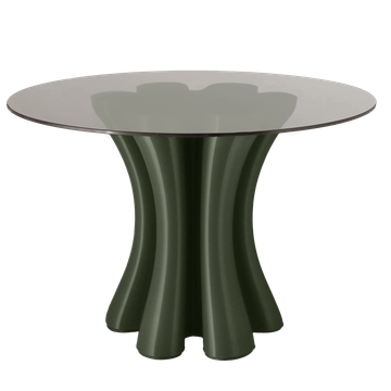 Anemone Dining Table Olive by Ekbacken Studios