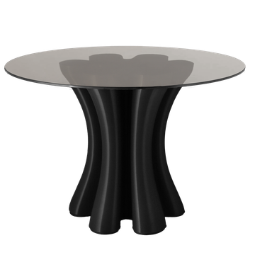Anemone Dining Table Black by Ekbacken Studios - view 2