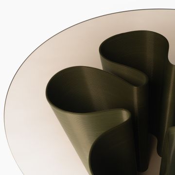 Anemone Coffee Table Olive by Ekbacken Studios - view 5