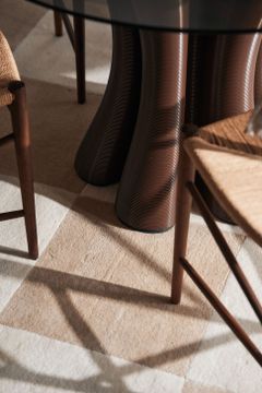 Anemone Dining Table Chocolate by Ekbacken Studios - view 4