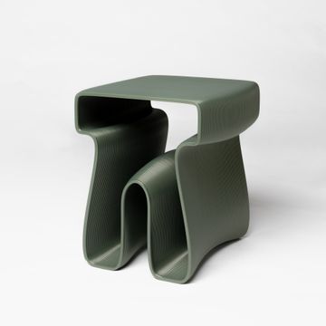 Octopus Side Table Olive by Ekbacken Studios - view 2