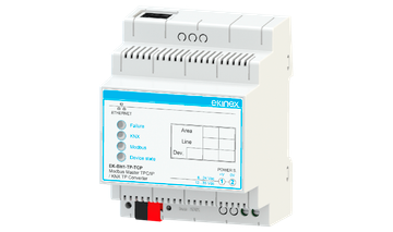 Gateway Modbus TCP/IP master - KNX by EKINEX