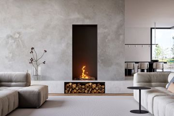Sky Large Front Bio Bio Ethanol fire by Element4