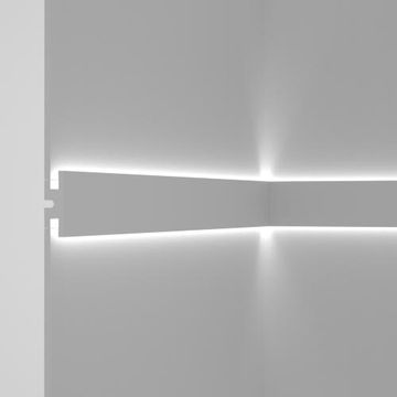 EL302 Veletta a doppio taglio di luce diffusa in superficie a parete by Eleni Lighting