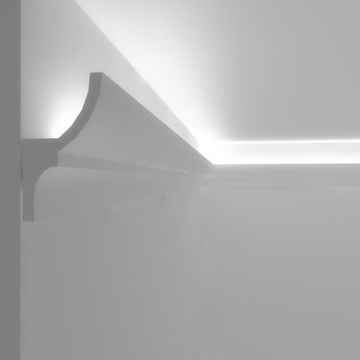 EL701 Canalina per led da parete in polistirolo by Eleni Lighting