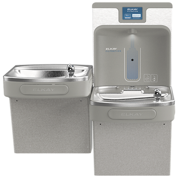 ezH2O®  Bottle Filling Station with Versatile Bi-Level ADA Cooler Filtered Refrigerated Stainless by Elkay