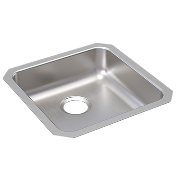 Lustertone® Classic Stainless Steel 18-1/2" x 18-1/2" x 4-3/8" Single Bowl Undermount ADA Sink by Elkay