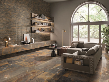 TELE DI MARMO RELOADED FOSSIL - Porcelain stoneware wall/floor tiles by Emilgroup - view 2