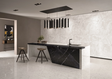 TELE DI MARMO REVOLUTION THASSOS - Porcelain stoneware wall/floor tiles with marble effect by Emilgroup - view 3