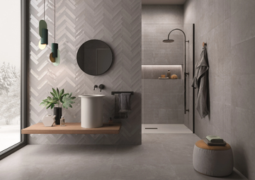 TOTALOOK GRIGIO - Porcelain stoneware wall/floor tiles with resin effect by Emilgroup - view 2