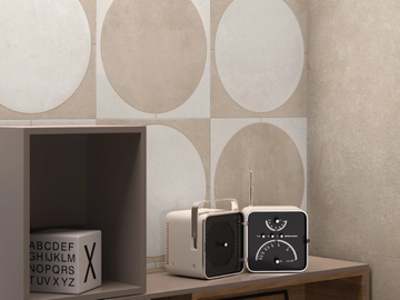 BE-SQUARE SAND - Indoor porcelain stoneware wall/floor tiles by Emilgroup - view 2
