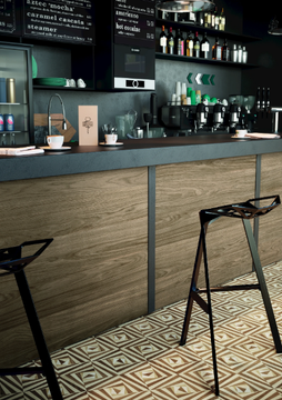 DIMORE TABACCO - Porcelain stoneware wall/floor tiles with wood effect by Emilgroup - view 3