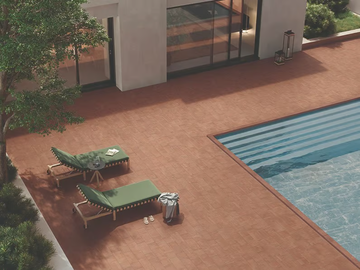 EXTERNA COTTO MATTONE - Porcelain stoneware outdoor floor tiles with terracotta effect by Emilgroup - view 2