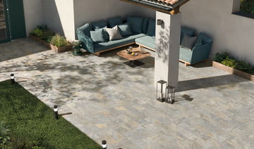 EXTERNA QUARZITE GOLD GREY - Porcelain stoneware outdoor floor tiles with stone effect by Emilgroup - view 3