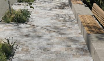 EXTERNA QUARZITE RUST GREY - Porcelain stoneware outdoor floor tiles with stone effect by Emilgroup - view 3