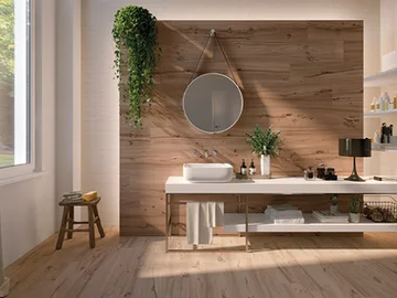MILLELEGNI REMAKE OLMO NATURALE - Porcelain stoneware flooring with wood effect by Emilgroup - view 2