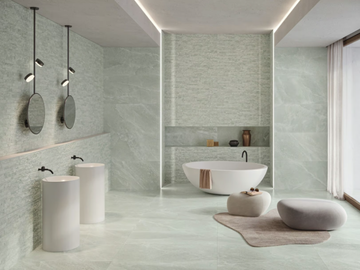 SALT STONE GREEN EMERALD - Indoor porcelain stoneware wall/floor tiles by Emilgroup - view 2