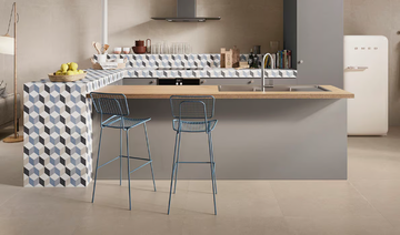 TOTALOOK BLU AVIO - Porcelain stoneware wall/floor tiles with resin effect by Emilgroup - view 3
