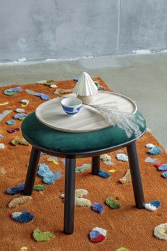 Naïve Ottoman | Upholstered Footstool by EMKO - view 2