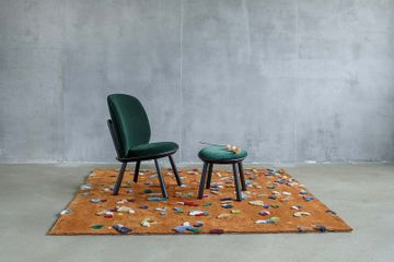 Naïve Ottoman | Upholstered Footstool by EMKO