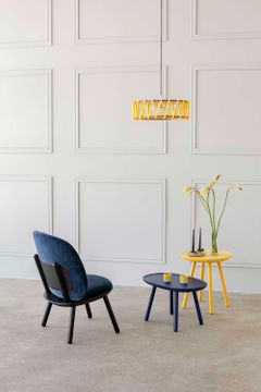 Solid Ash & Leather Minimalist Design Chair | Velour by EMKO - view 5