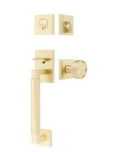Hercules Knurled Sectional Tubular Entry Set by Emtek
