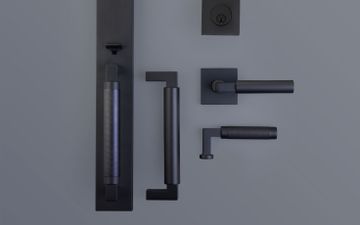 Hercules Smooth Full Length Tubular Entry Set by Emtek