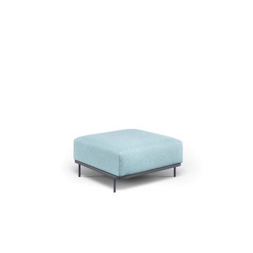 pouffe / outside in Steel, Fabrics Basic, Fabrics Standard, Fabrics exclusive - Collection Cannole by Emu