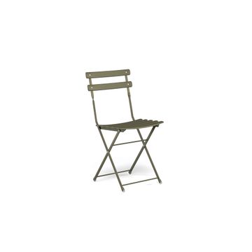 folding cahir / outdoor in Steel - Collection Arc en ciel by Emu