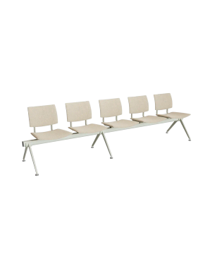 Banco Modular Bio 5 puestos by ENEA