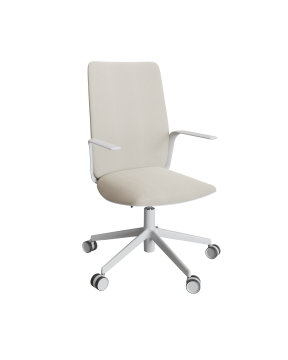Silla Gura 5R con brazos aluminio by ENEA