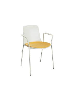 Silla Lottus 4L con brazos aluminio by ENEA