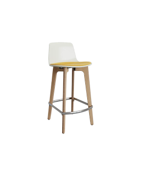 Taburete Lottus 4L Wood Medio by ENEA