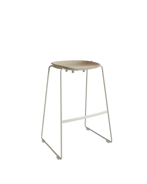 Taburete Mate Patin Alto Apilable by ENEA