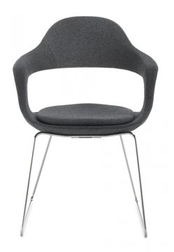 Armchair Frenchkiss metal finishing by ENRICO PELLIZZONI