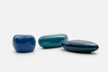 Invece Ottomans and Coffee tables by ERBA ITALIA