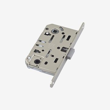 Magnetic lock with bath latch hole by Ermetika