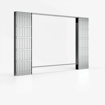 Porta scorrevole telescopica Staffetta by Ermetika - view 4